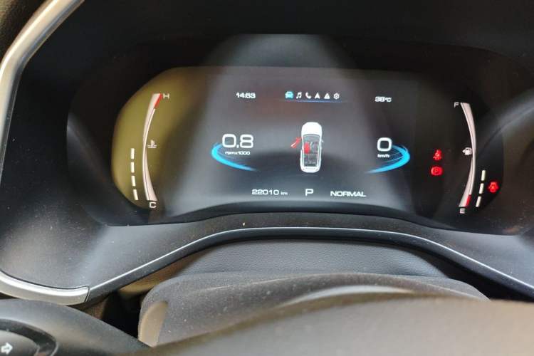 Used Haval LHERY 2022 Jingxiang Edition 1.5T Copper Rabbit Odometer Close Up