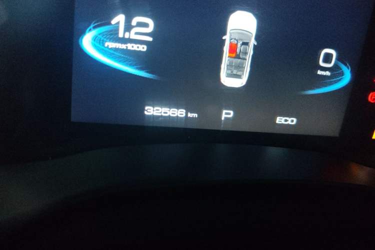 Used Haval LHERY 2022 Jingxiang Edition 1.5T Copper Rabbit Odometer Close Up