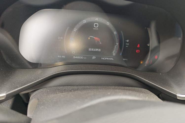 Used Haval LHERY 2022 Jingxiang Edition 1.5T Copper Rabbit Odometer Close Up