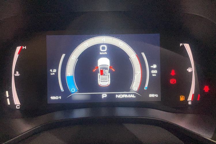 Used Haval LHERY 2023 1.5T Excellence Edition Instrument Cluster