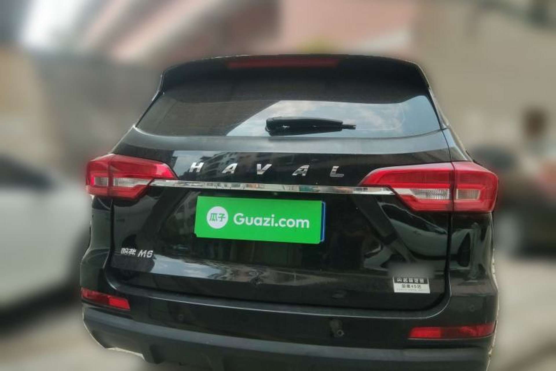 Used Haval M6 2017 1.5T Automatic Two-Wheel Drive Elite Model Rear