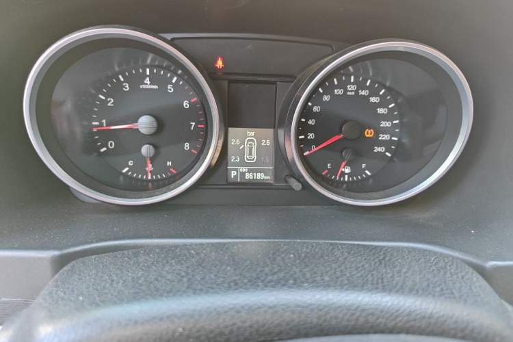 Used Haval M6 2017 1.5T Automatic Two-Wheel Drive Elite Model Odometer Close Up