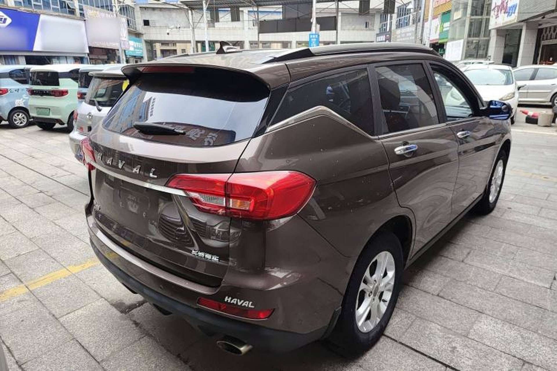 Used Haval M6 2017 1.5T Automatic Two-Wheel Drive Elite Model Rear Right 45 Deg