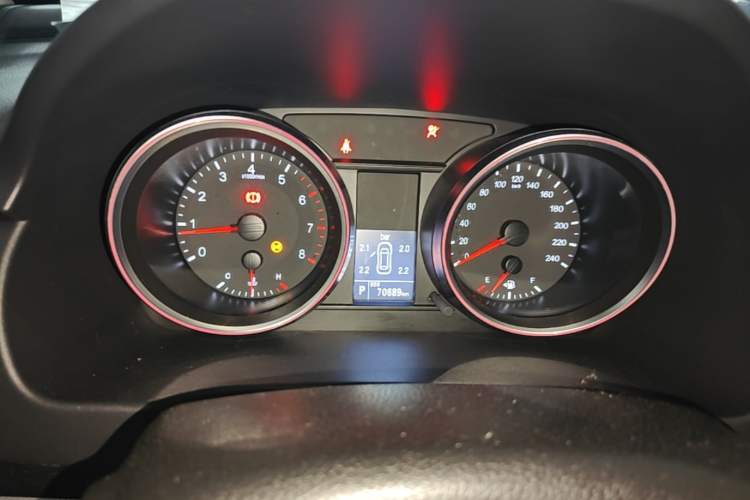 Used Haval M6 2017 1.5T Automatic Two-Wheel Drive Elite Model Instrument Cluster
