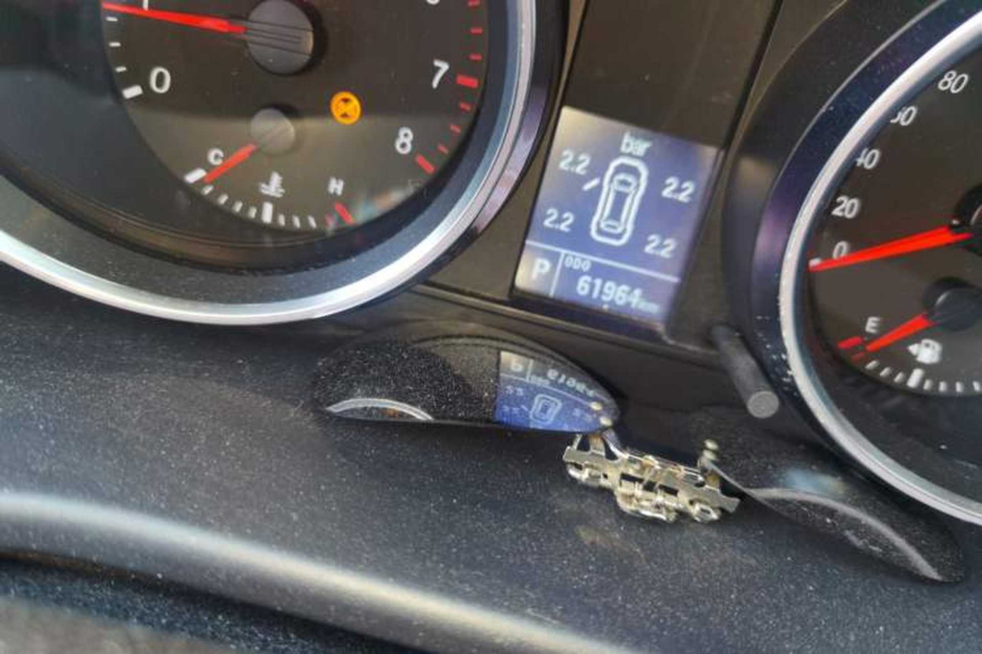 Used Haval M6 2017 1.5T Automatic Two-Wheel Drive Elite Model Odometer Close Up