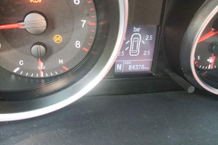 Used Haval M6 2017 1.5T Automatic Two-Wheel Drive Elite Model Odometer Close Up