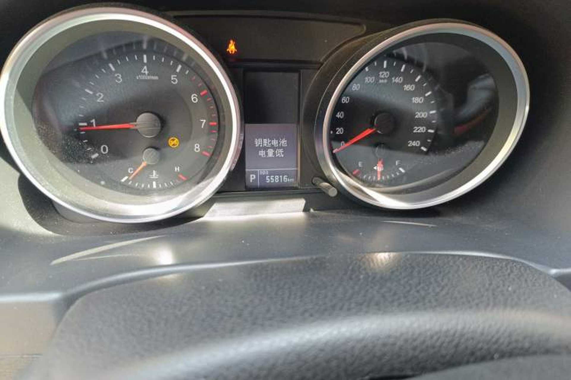 Used Haval M6 2017 1.5T Automatic Two-Wheel Drive Elite Model Odometer Close Up