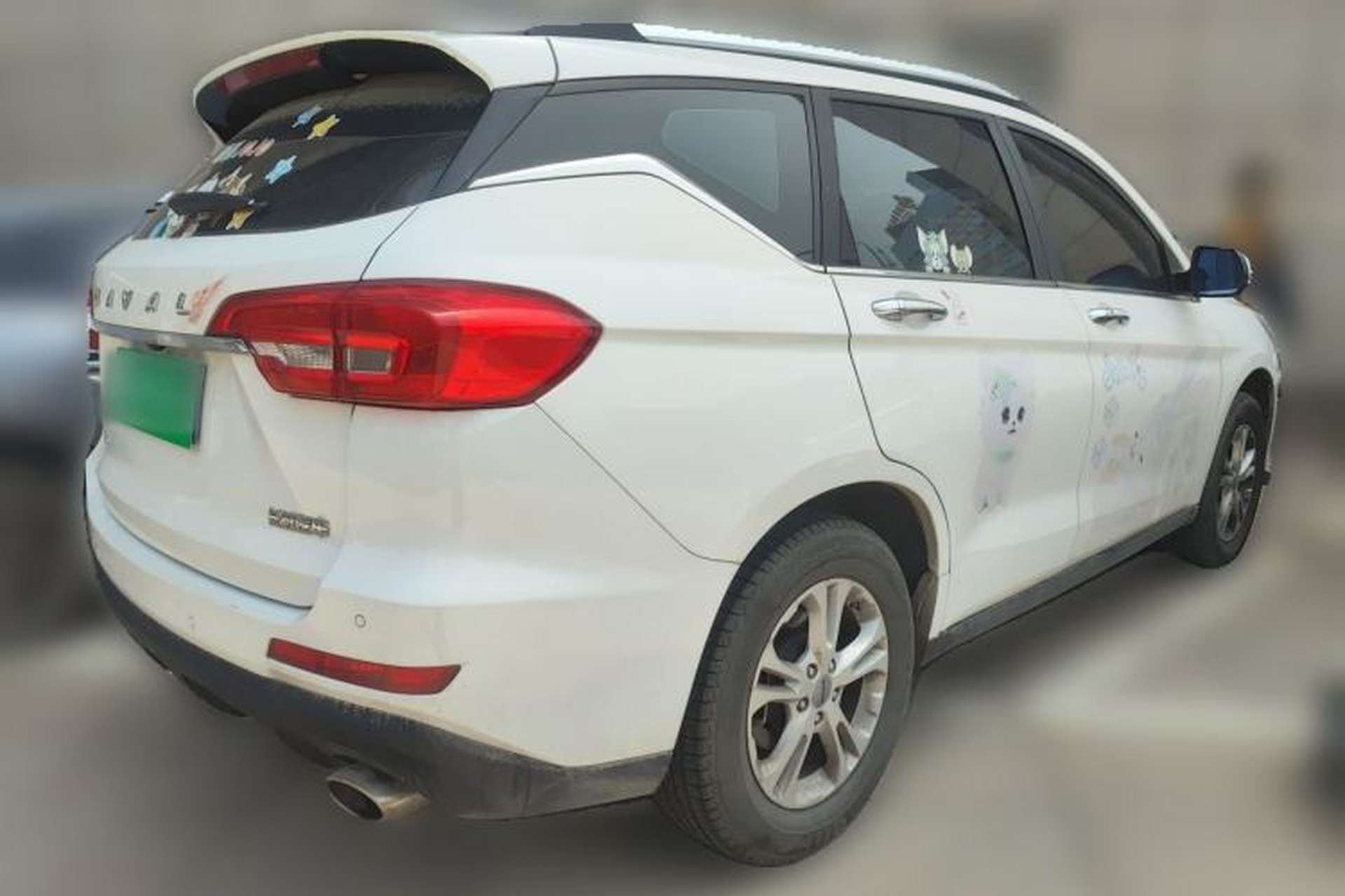 Used Haval M6 2017 1.5T Automatic Two-Wheel Drive Elite Model Rear Right 45 Deg