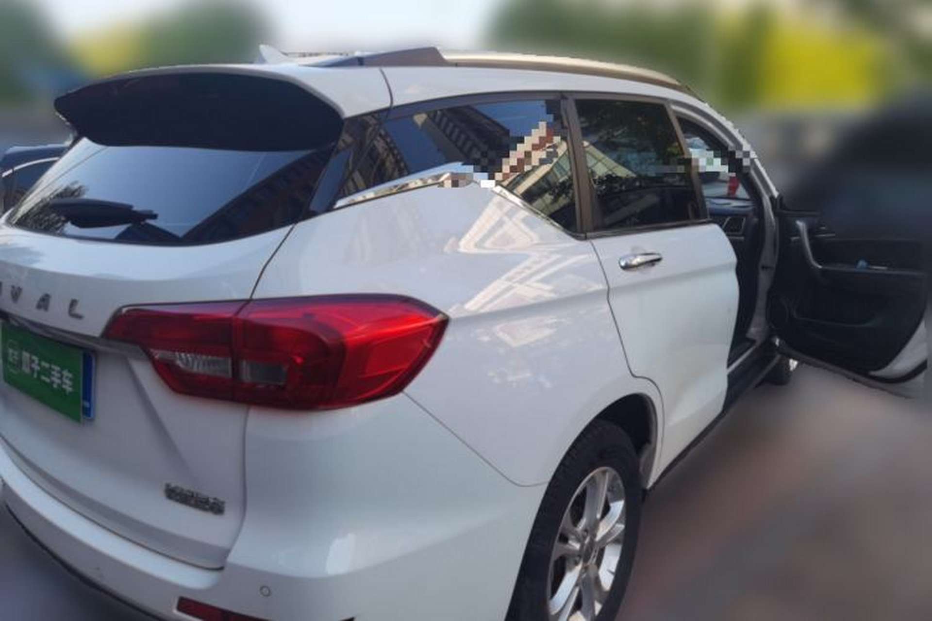 Used Haval M6 2017 1.5T Automatic Two-Wheel Drive Elite Model Rear Right 45 Deg