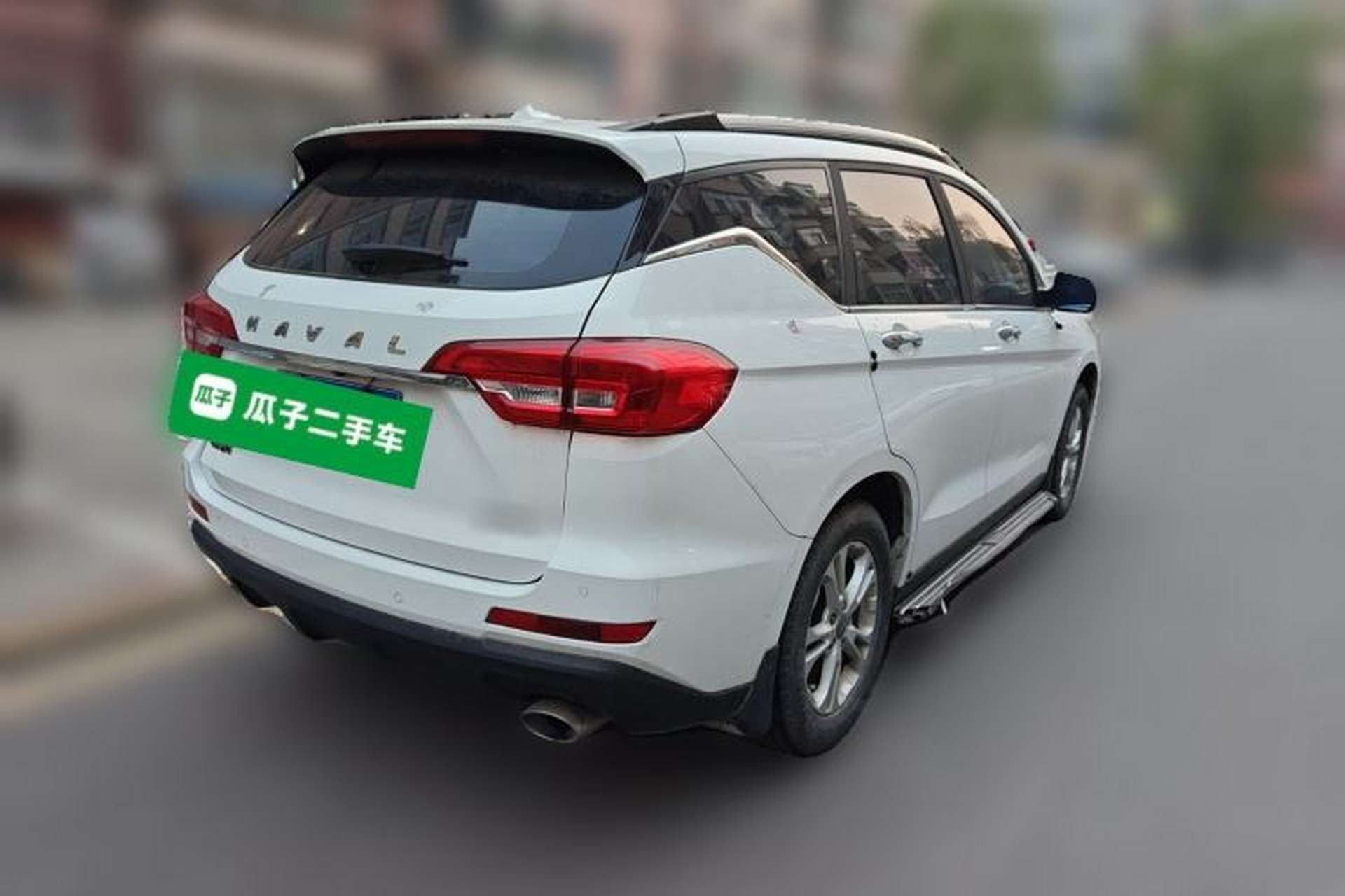 Used Haval M6 2017 1.5T Automatic Two-Wheel Drive Prestige Model Rear Right 45 Deg