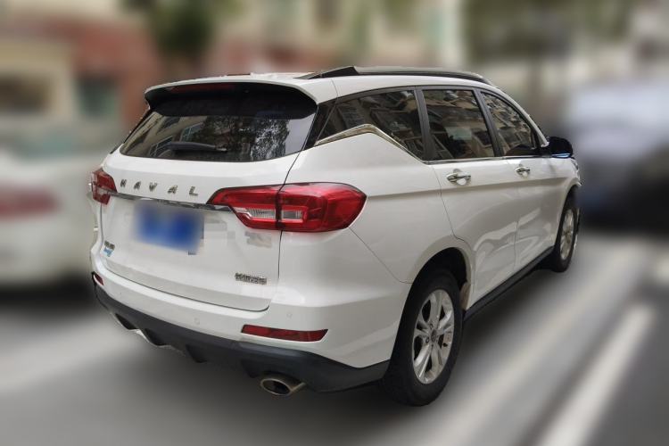 Used Haval M6 2017 1.5T Automatic Two-Wheel Drive Urban Model Rear Right 45 Deg