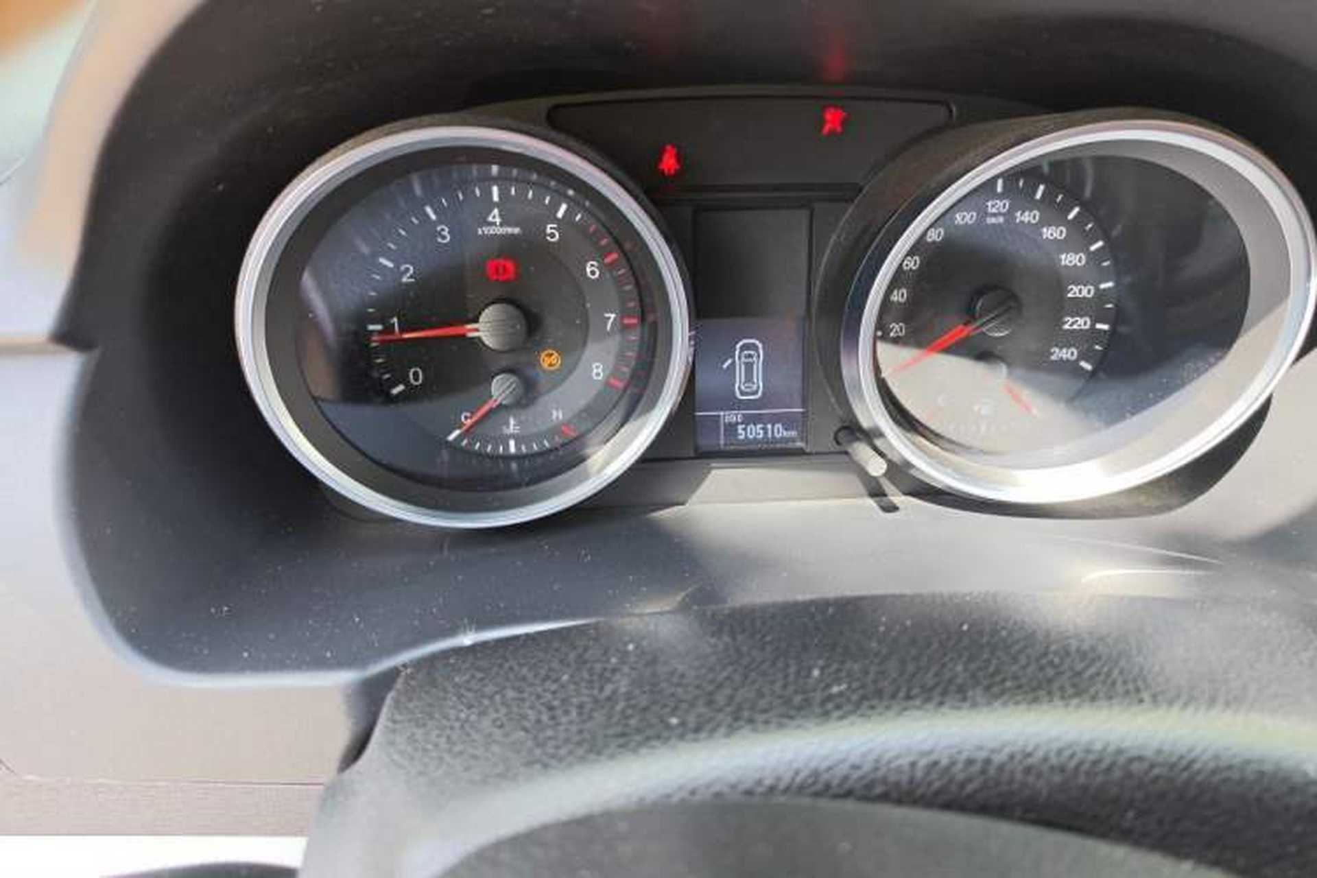 Used Haval M6 2018 1.5T Manual Two-Wheel Drive Urban Model Odometer Close Up