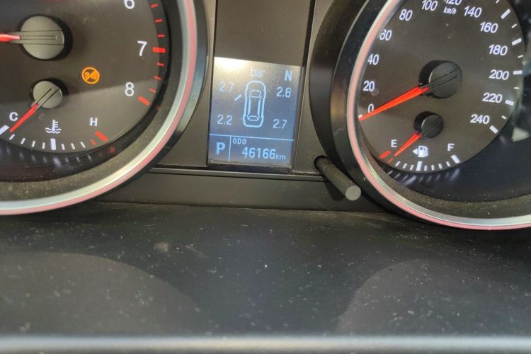 Used Haval M6 2018 1.5T DCT Two-Wheel Drive Elite Model Odometer Close Up