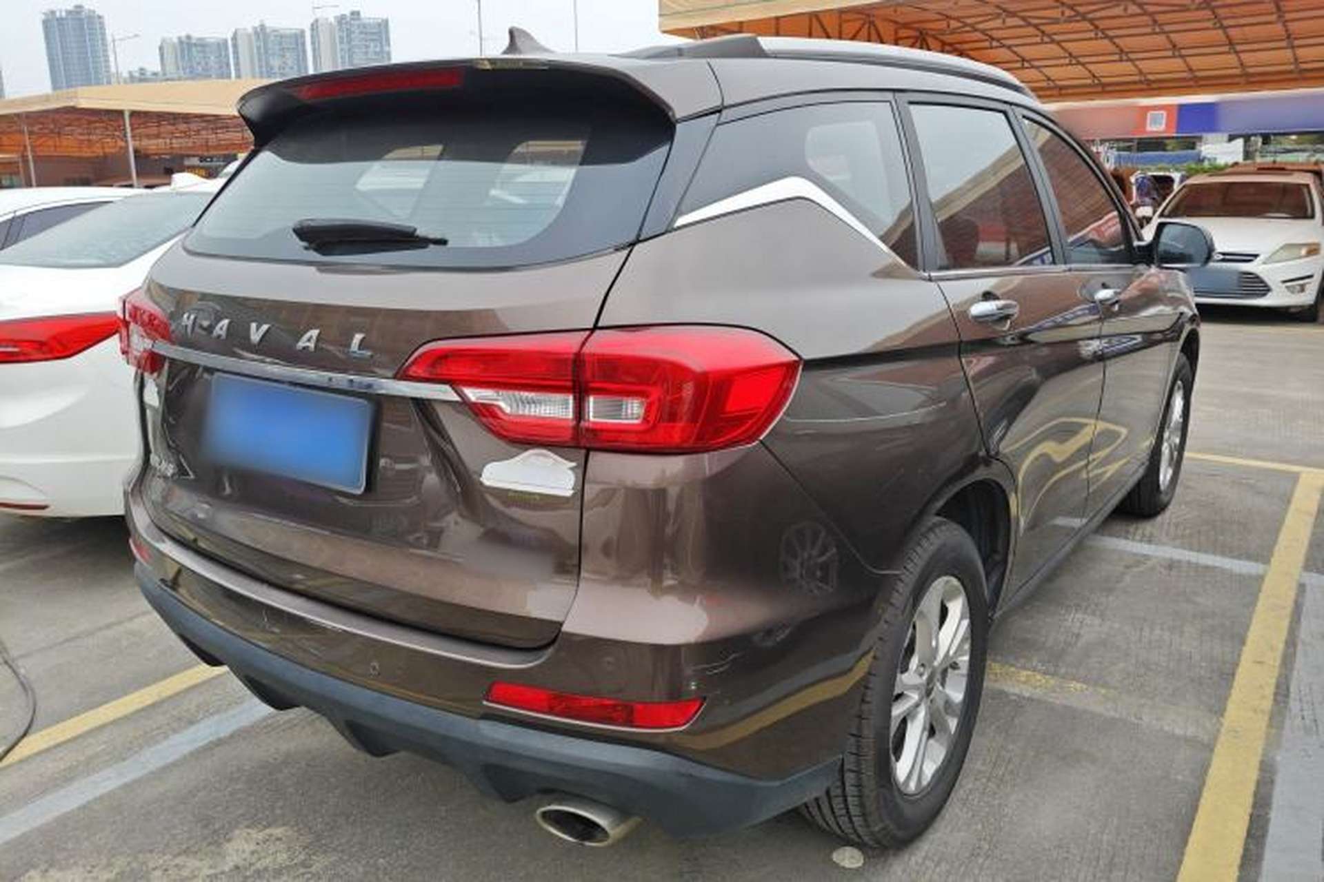Used Haval M6 2018 Revised Version 1.5T DCT Two-Wheel Drive Elite Edition Rear Right 45 Deg