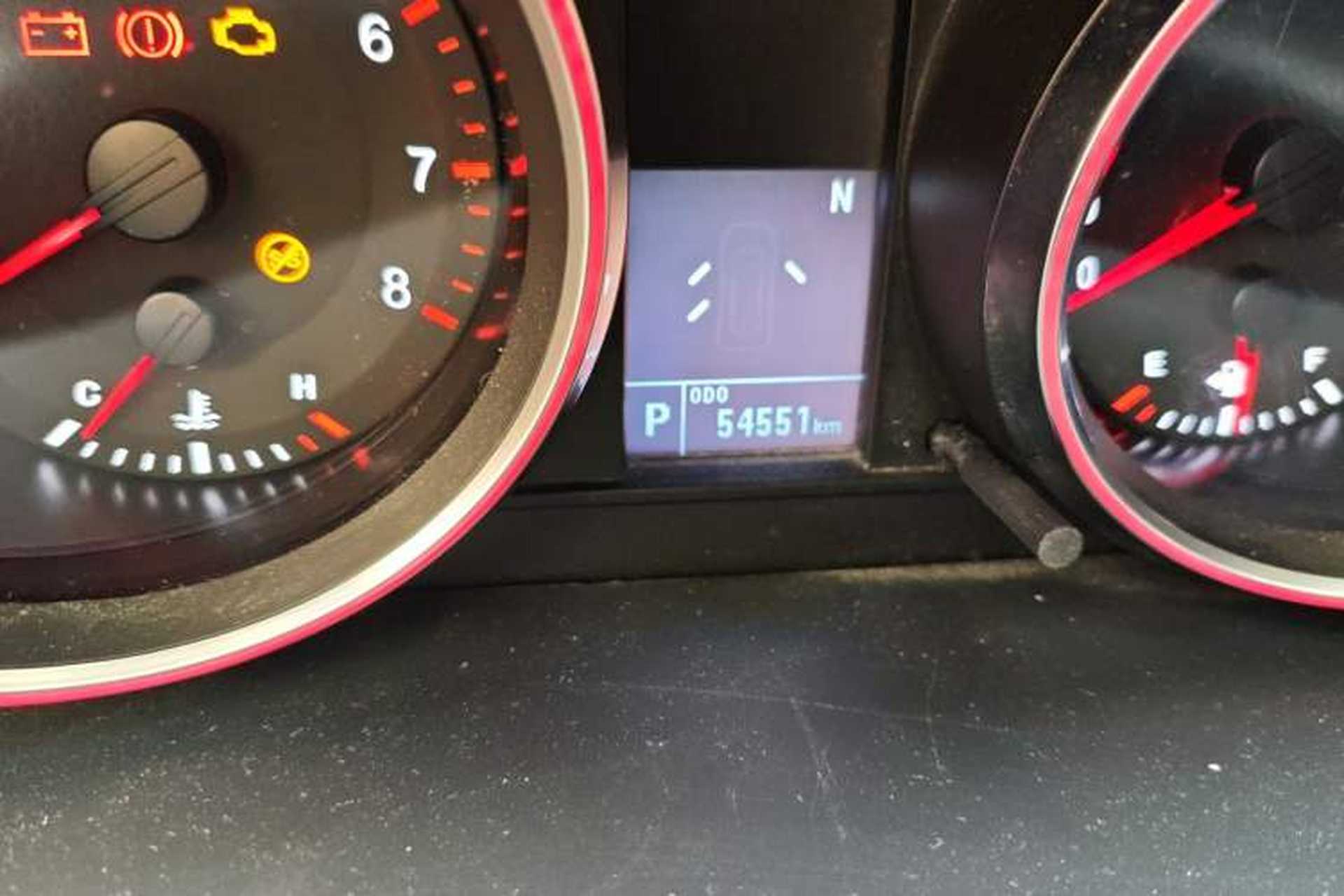 Used Haval M6 2018 1.5T DCT Two-Wheel Drive Urban Version Odometer Close Up