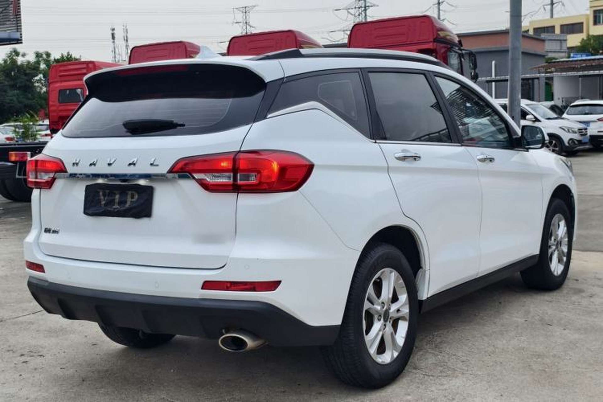 Used Haval M6 2018 1.5T DCT Two-Wheel Drive Elite Model Exterior 4