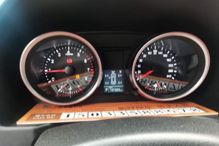 Used Haval M6 2018 Revised Version 1.5T DCT Two-Wheel Drive Elite Edition Instrument Cluster