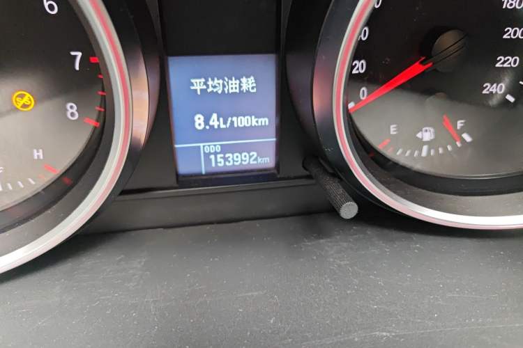 Used Haval M6 2018 1.5T Manual Two-Wheel Drive Elite Model Odometer Close Up