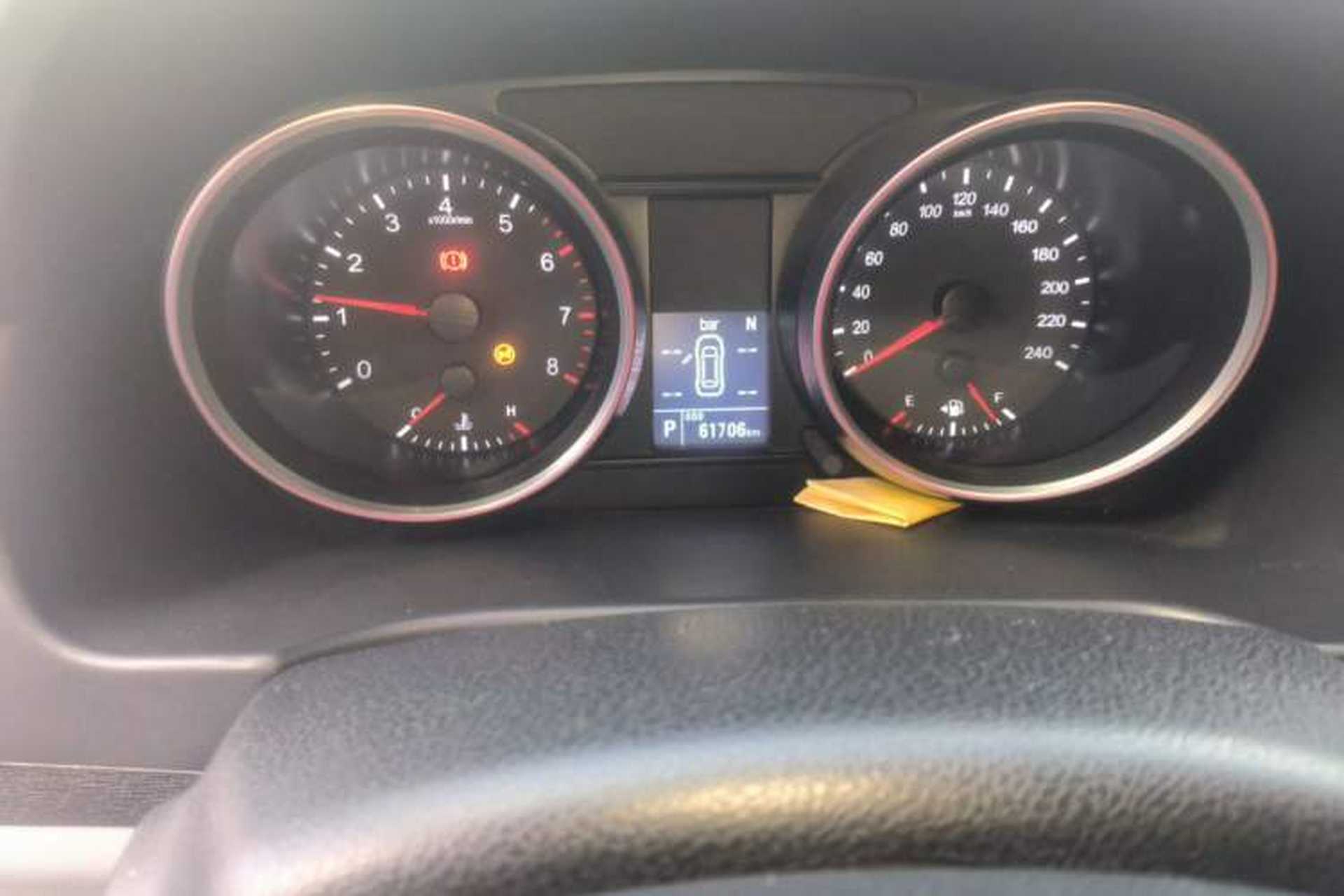 Used Haval M6 2018 Revised Version 1.5T DCT Two-Wheel Drive Elite Edition Odometer Close Up
