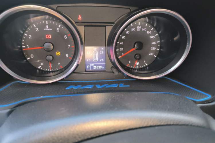 Used Haval M6 2018 Revised Version 1.5T DCT Two-Wheel Drive Elite Edition Odometer Close Up