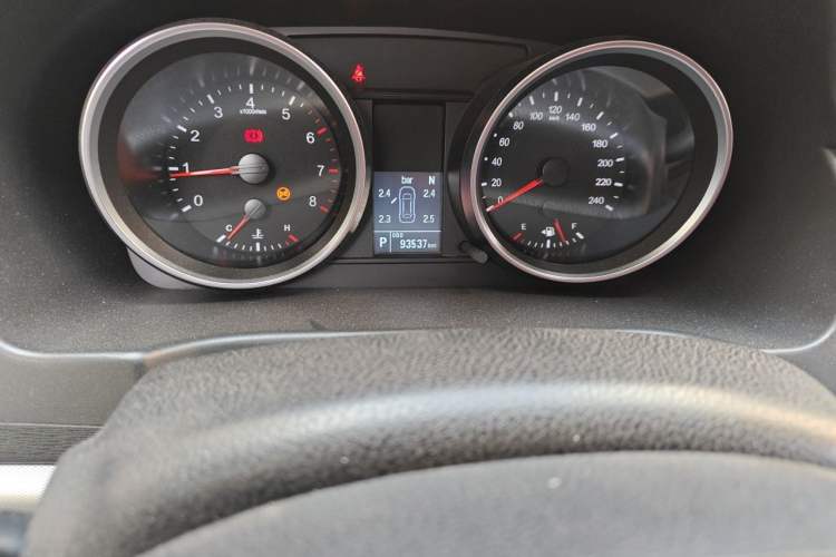 Used Haval M6 2018 Revised Version 1.5T DCT Two-Wheel Drive Elite Edition Odometer Close Up