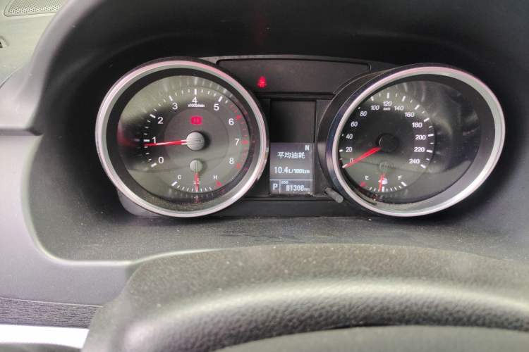 Used Haval M6 2018 Revised Version 1.5T DCT Two-Wheel Drive Elite Edition Odometer Close Up