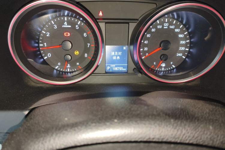 Used Haval M6 2018 Revised Version 1.5T DCT Two-Wheel Drive Urban Style Odometer Close Up