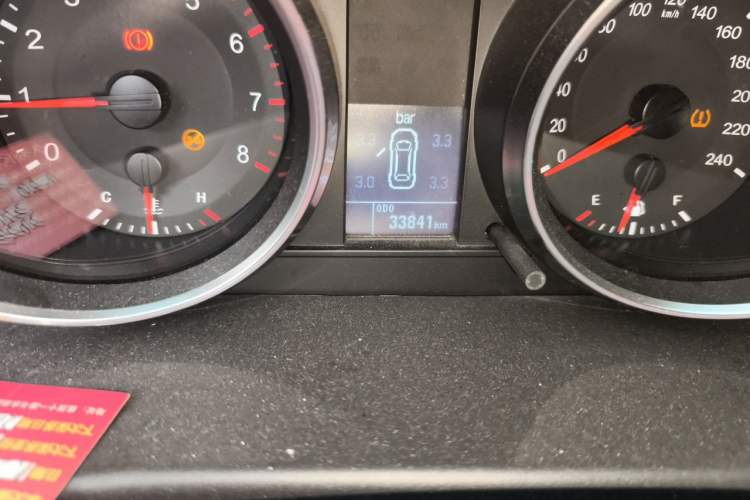 Used Haval M6 2018 1.5T Manual Two-Wheel Drive Elite Model Odometer Close Up