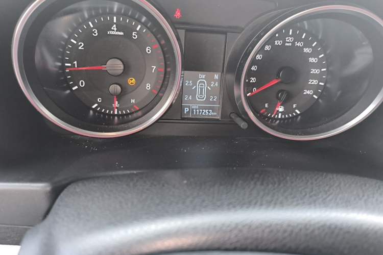 Used Haval M6 2018 1.5T DCT Two-Wheel Drive Elite Model Odometer Close Up