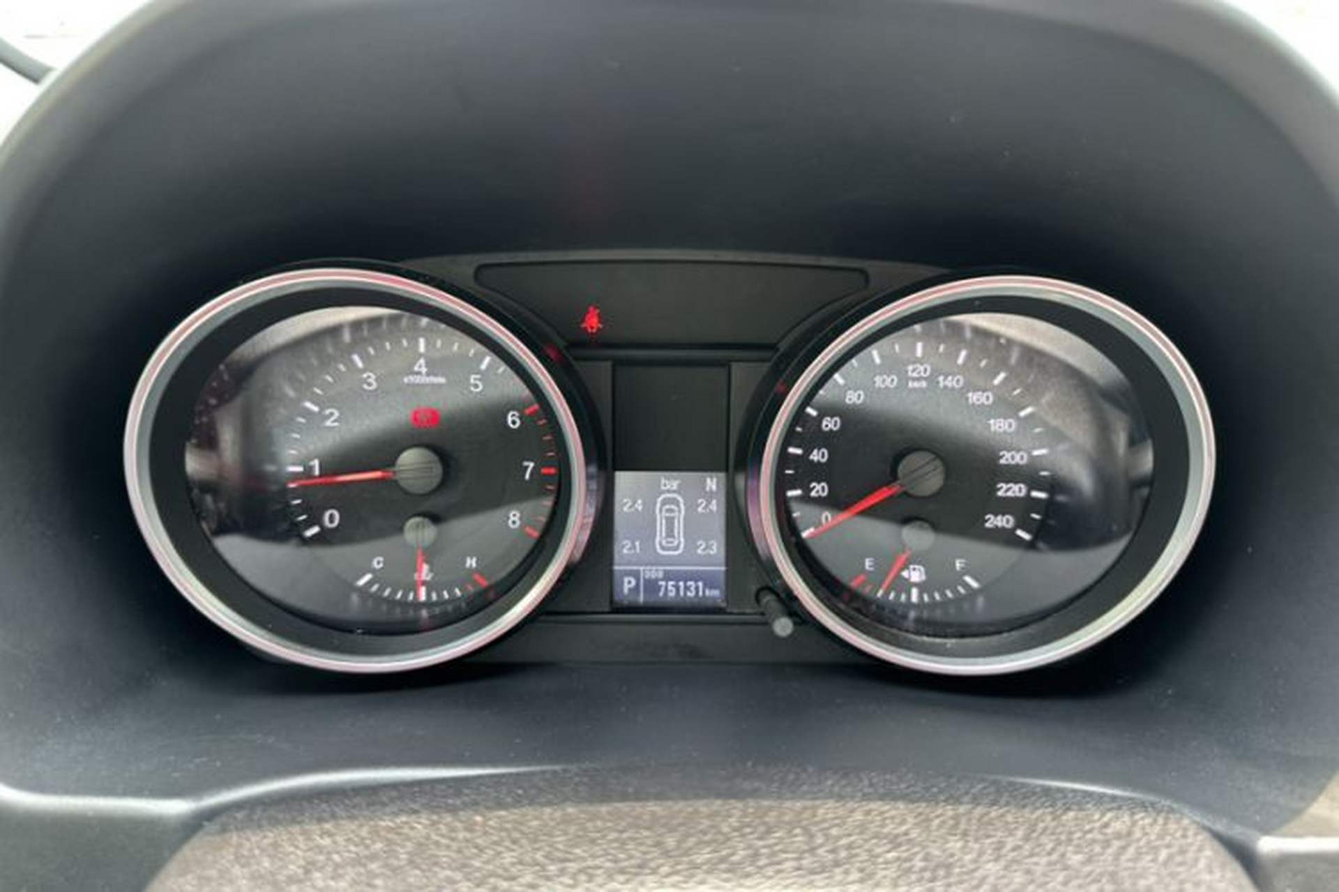 Used Haval M6 2018 Revised Version 1.5T DCT Two-Wheel Drive Elite Edition Odometer Close Up