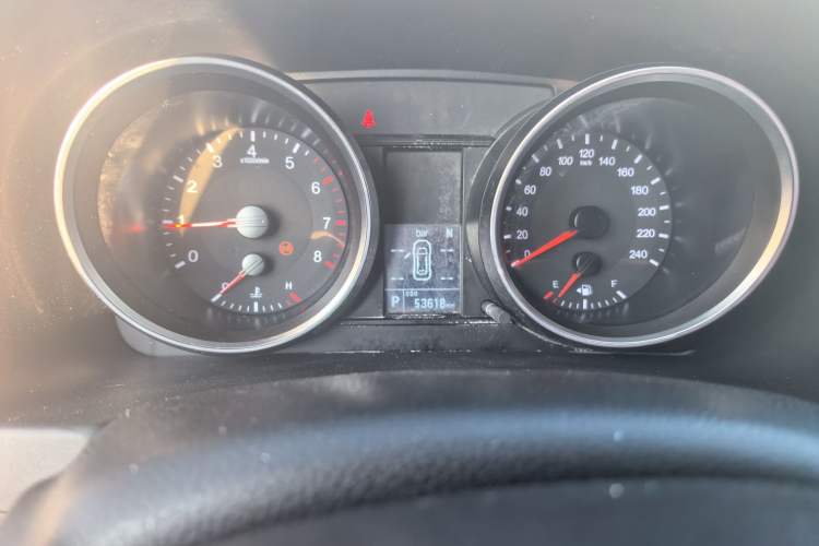 Used Haval M6 2018 Revised Version 1.5T DCT Two-Wheel Drive Elite Edition Odometer Close Up