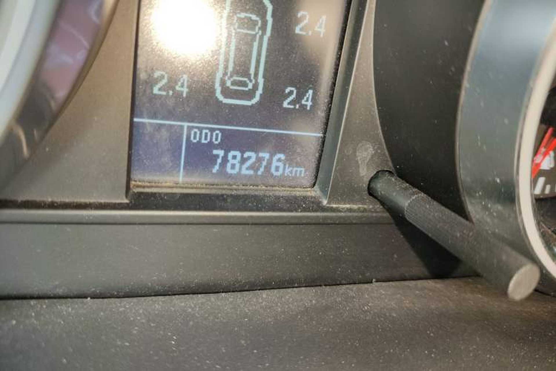 Used Haval M6 2018 1.5T Manual Two-Wheel Drive Elite Model Odometer Close Up