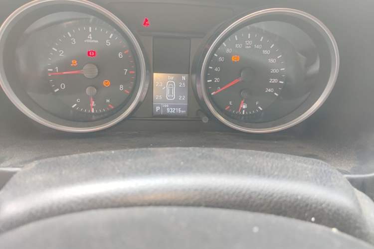 Used Haval M6 2018 Revised Version 1.5T DCT Two-Wheel Drive Elite Edition Odometer Close Up