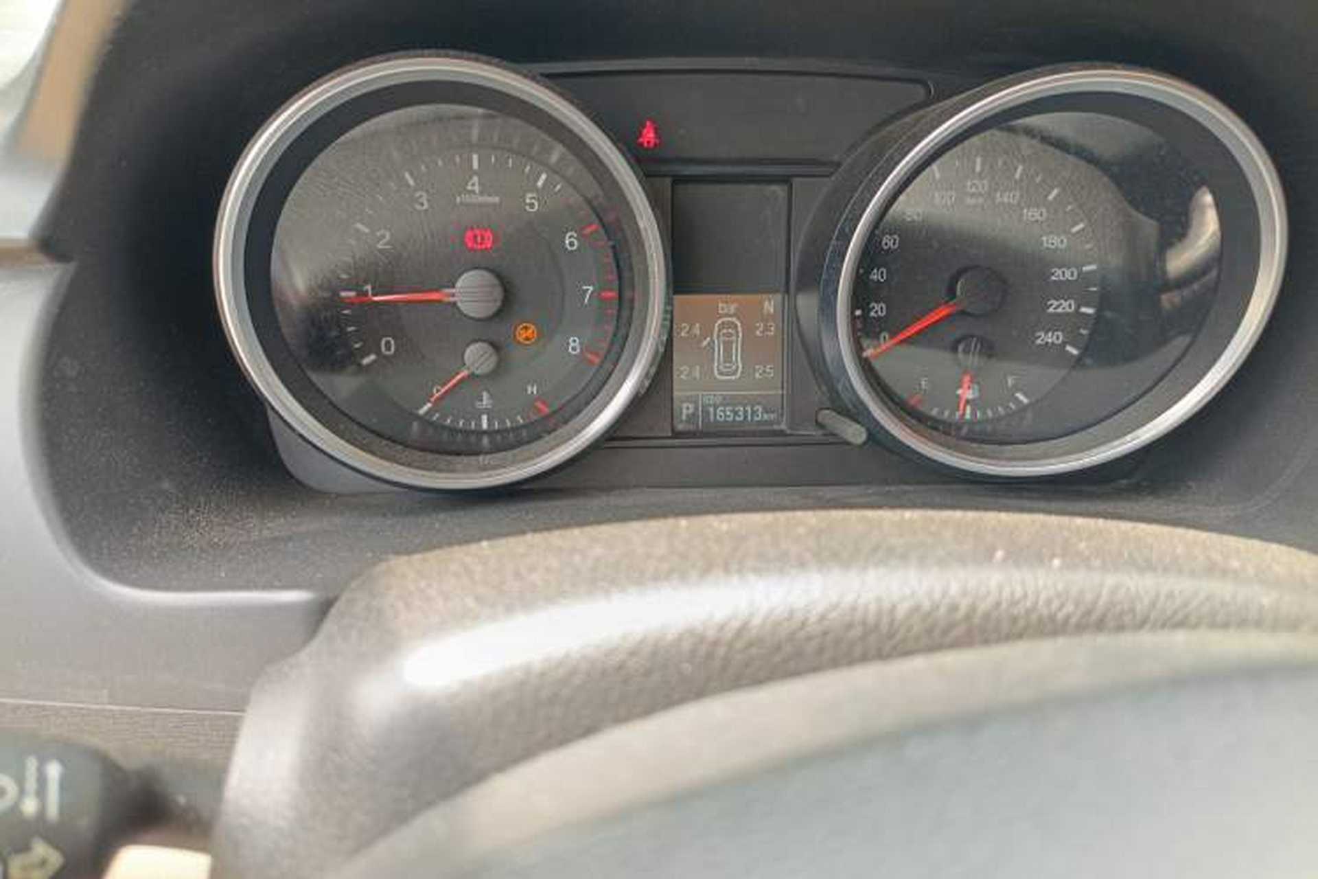 Used Haval M6 2018 1.5T DCT Two-Wheel Drive Elite Model Odometer Close Up