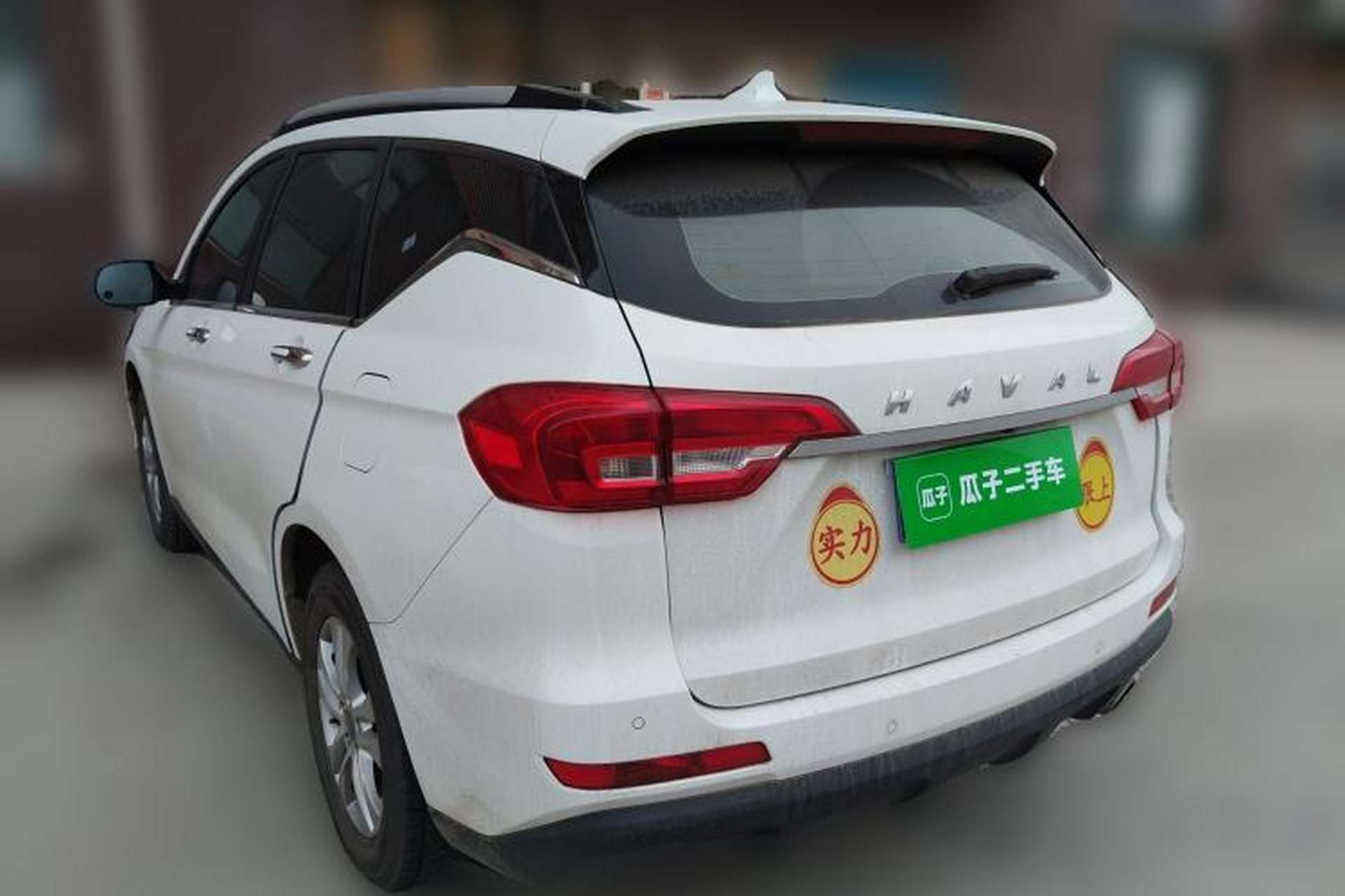 Used Haval M6 2018 Revised Version 1.5T DCT Two-Wheel Drive Elite Edition Rear Left 45 Deg