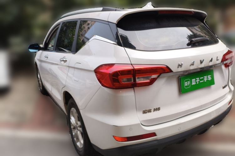 Used Haval M6 2018 Revised Version 1.5T DCT Two-Wheel Drive Elite Edition Rear Left 45 Deg