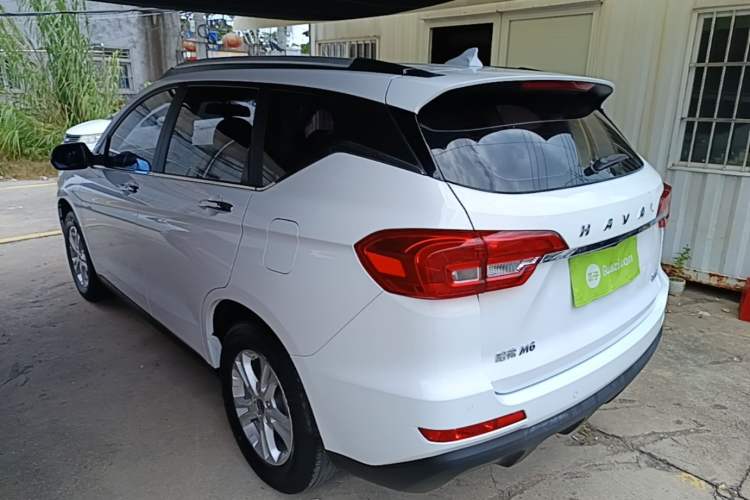Used Haval M6 2018 1.5T DCT Two-Wheel Drive Elite Model Rear Left 45 Deg