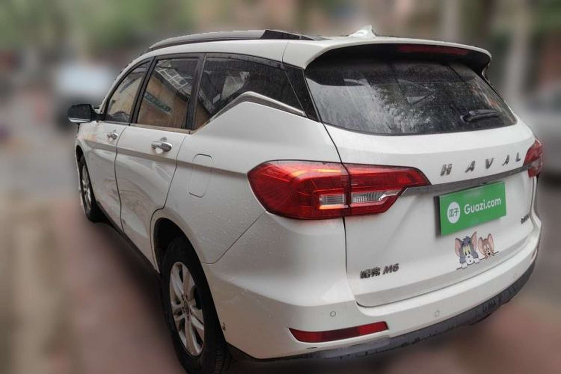 Used Haval M6 2018 Revised Version 1.5T DCT Two-Wheel Drive Elite Edition Rear Left 45 Deg