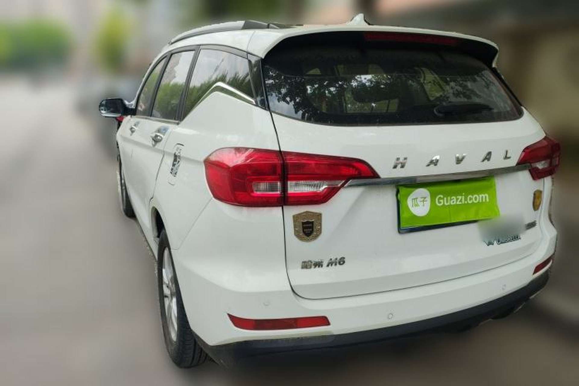 Used Haval M6 2018 1.5T Manual Two-Wheel Drive Elite Model Rear Left 45 Deg