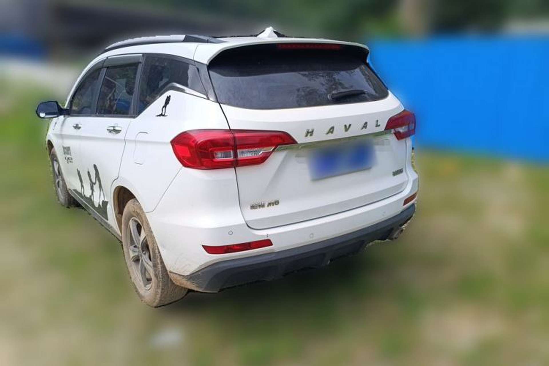 Used Haval M6 2018 1.5T DCT Two-Wheel Drive Elite Model Rear Left 45 Deg