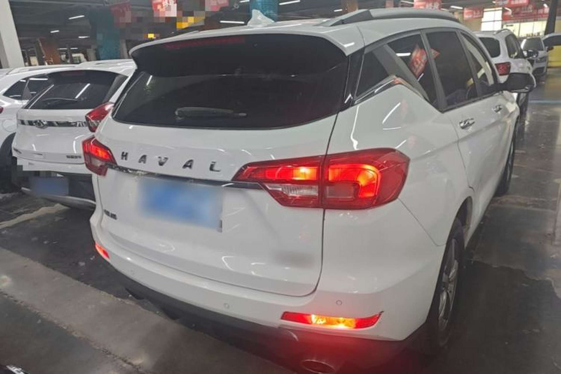 Used Haval M6 2018 Revised Version 1.5T DCT Two-Wheel Drive Elite Edition Rear Right 45 Deg