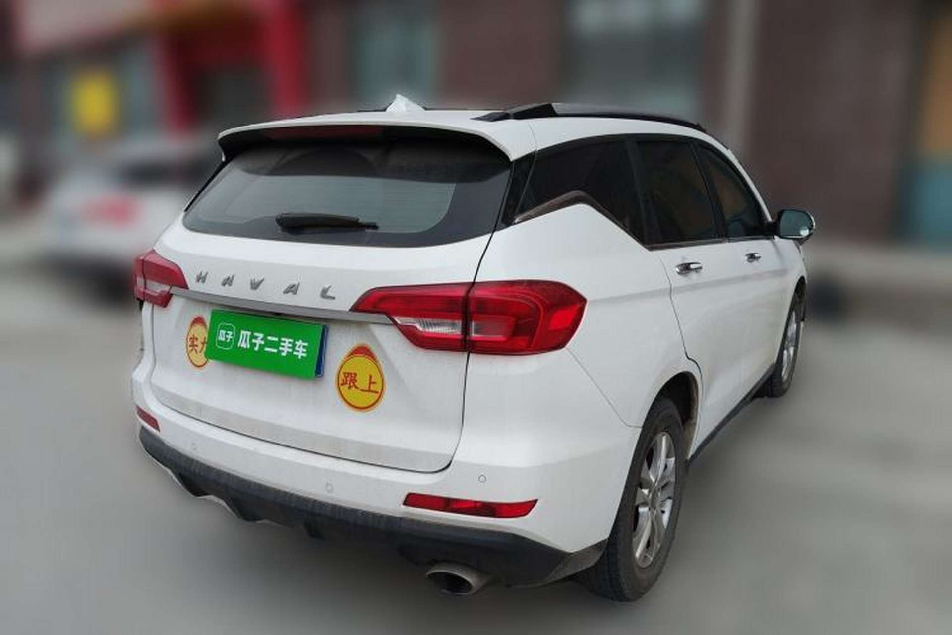 Used Haval M6 2018 Revised Version 1.5T DCT Two-Wheel Drive Elite Edition Rear Right 45 Deg