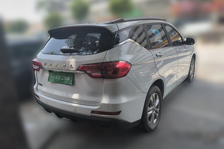 Used Haval M6 2018 1.5T DCT Two-Wheel Drive Elite Model Rear Right 45 Deg
