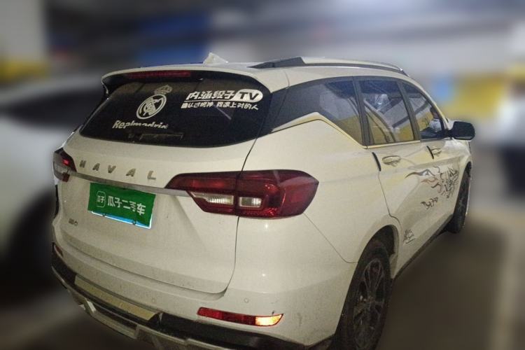Used Haval M6 2018 1.5T DCT Two-Wheel Drive Elite Model Rear Right 45 Deg