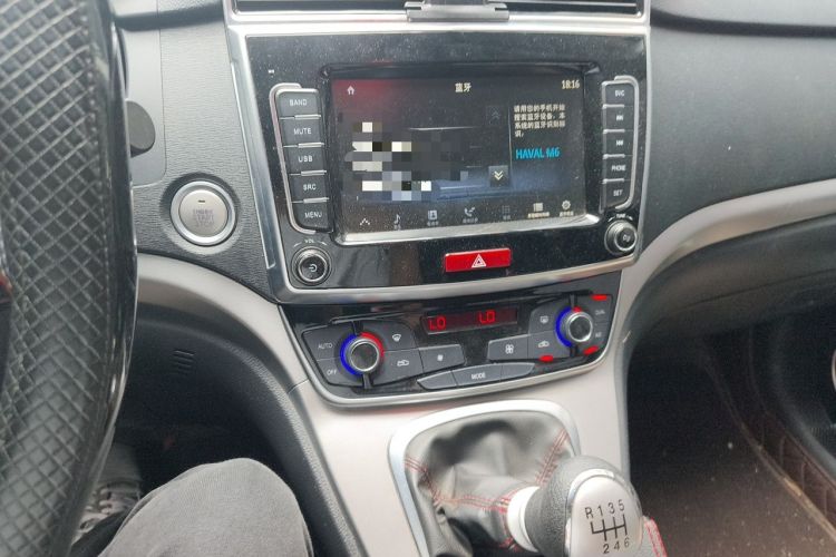 Used Haval M6 2019 1.5T Manual Two-Wheel Drive Elite Version China VI Standard Audio And AC Panel