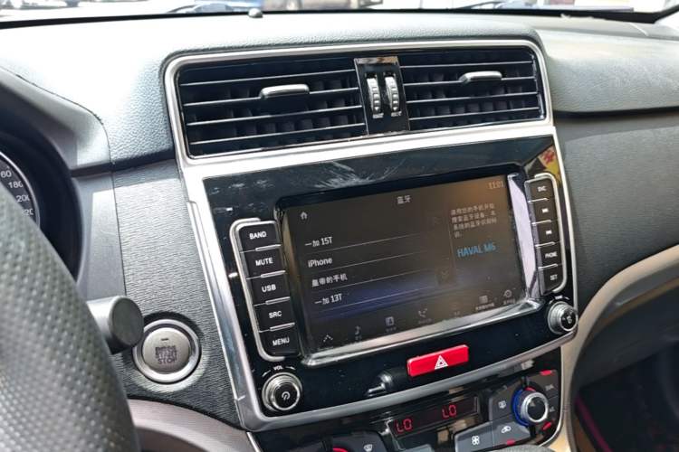 Used Haval M6 2019 1.5T DCT Two-Wheel Drive Elite Version China VI Standard Audio And AC Panel
