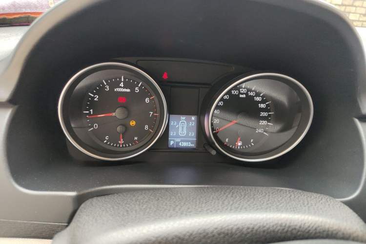 Used Haval M6 2019 1.5T DCT Two-Wheel Drive Elite Version China V Standard Instrument Cluster