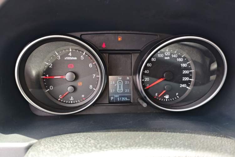 Used Haval M6 2019 1.5T DCT Two-Wheel Drive Elite Version China VI Standard Instrument Cluster