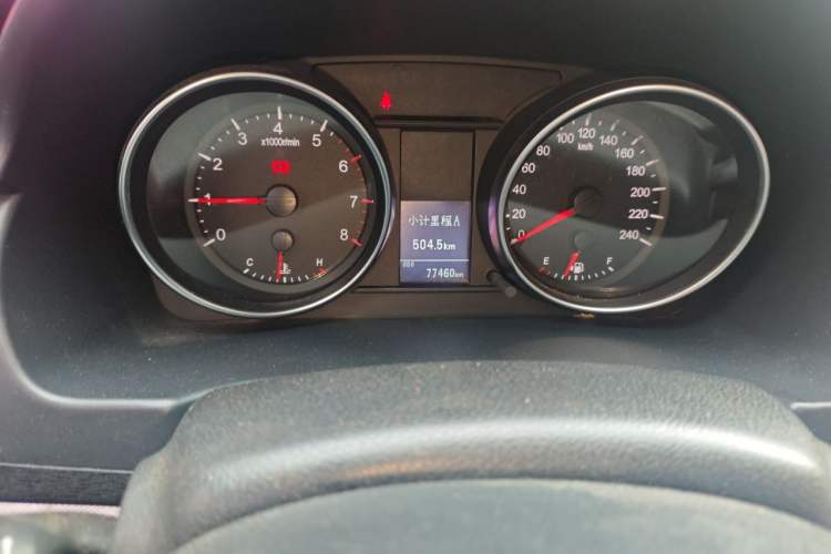 Used Haval M6 2019 1.5T Manual Two-Wheel Drive Elite Version China VI Standard Odometer Close Up