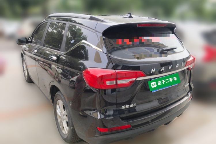 Used Haval M6 2019 1.5T DCT Two-Wheel Drive Elite Version China V Standard Rear Left 45 Deg